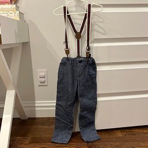 Boys Size 3-4 L.O.G.G. Suspenders